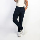 Calça de Sarja Premium Verde Militar Masculina Slim Fit com Lycra Calca jeans