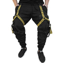Calça Jogger Masculina PRETA New Combat Tracks AMARELA