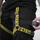 Calça Jogger Masculina PRETA New Combat Tracks AMARELA