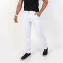 Calça de Sarja Premium Verde Militar Masculina Slim Fit com Lycra Calca jeans