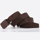 Moda Cinto Largo Masculino Nylon Fivela de Plástico Entrega rápida