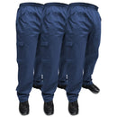 Kit com 3 Calça de Uniforme  Operacional Cargo - Terminal de Carga Brim Profissional Reforçada