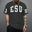 Camiseta Jesus Oversized Streetwear Masculina Feminina camisa 100% Algodão