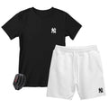 Kit Camiseta Masculina e Short Moletinho Várias Cores + Brinde