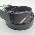 Cinto Tradicional Luxo Social Masculino Em Couro Sintetico Com Catraca Reforçada Moda Social