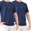 Kit 2 Camiseta Masculina Dryfit Camisa Manga Curta Gola Redonda Blusa Masculino Premium