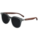 Óculos de Sol Clássicos Estilo Madeira Retro