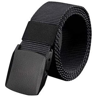 Moda Cinto Elástico Largo Masculino Fivela de Plástico pronto a entrega